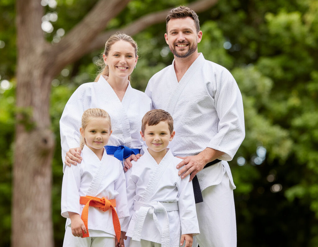 Martial arts family.