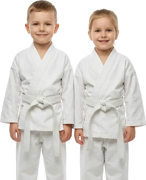 Preschool boy and girl.